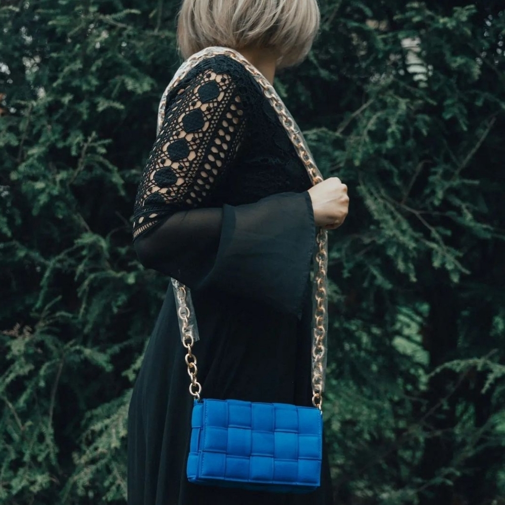 Suede purse